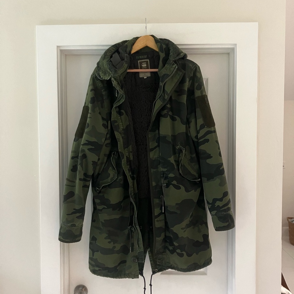 G-Star Raw Camo Military Bomber Jacket